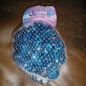 Glass Gems Dome Vase Filler Decorative Beads Marble Pebbles Stones Craft Decor